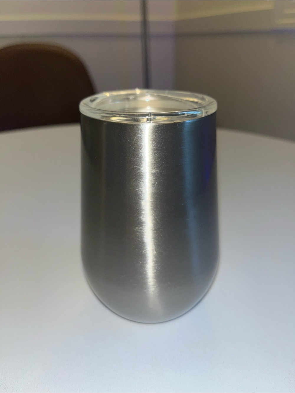 Stainless Steel Insulated Tumbler with Lid - Silver